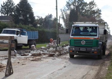 La Plata: continúan las obras públicas en Villa Elisa