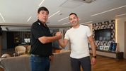 El sindicalista Marcelo Rucci y el intendente Leonel Monsalve, aliados para que salga el proyecto licitatorio de Medanito en La Pampa: meten presión por todos lados.
