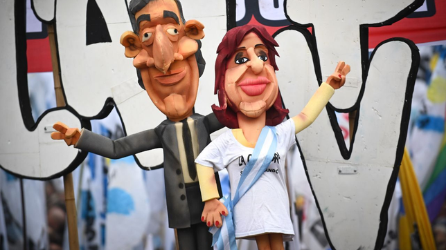 las fotos del acto de cfk en plaza de mayo
