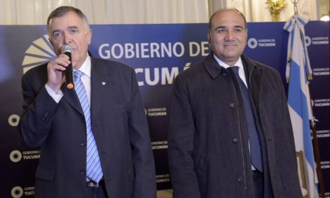 Osvaldo Jaldo y Juan Manzur