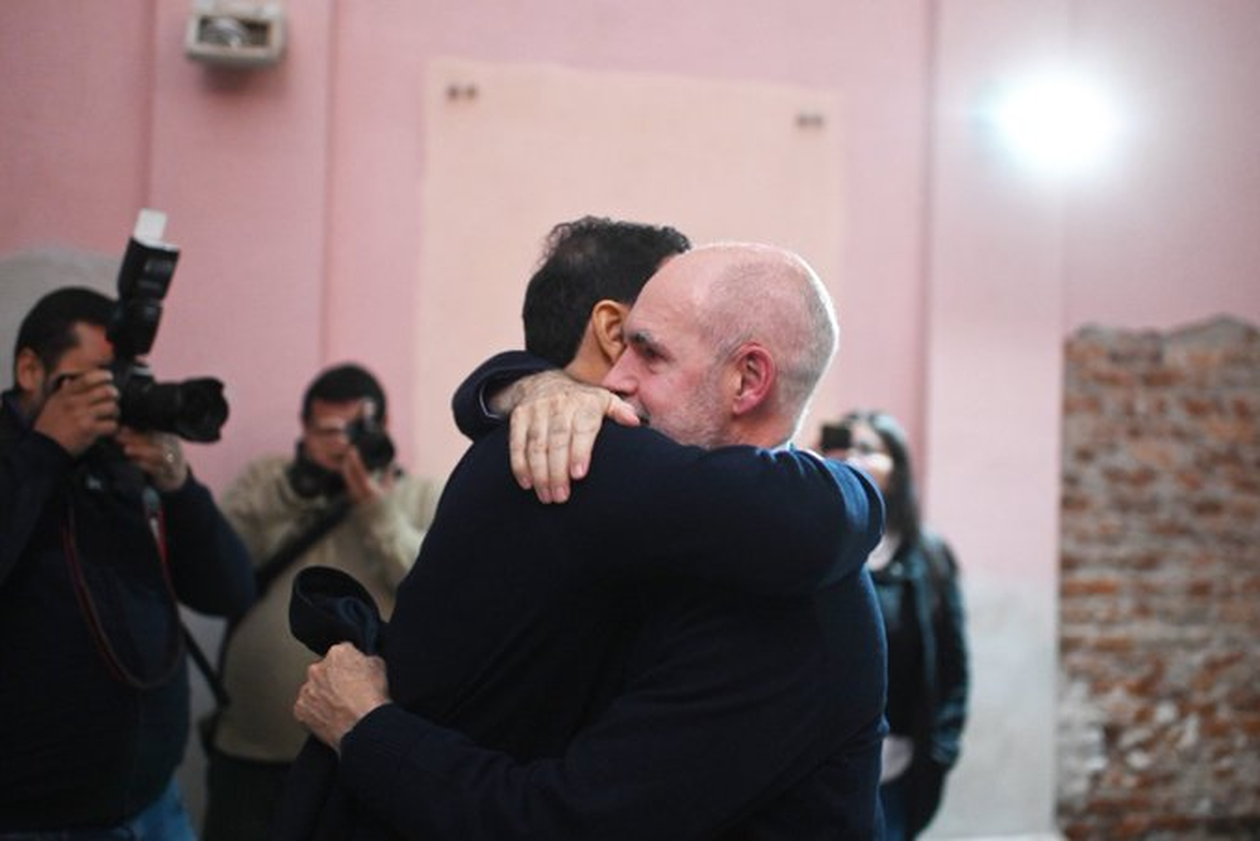 Gustavo Valdes y Horacio Rodríguez Larreta