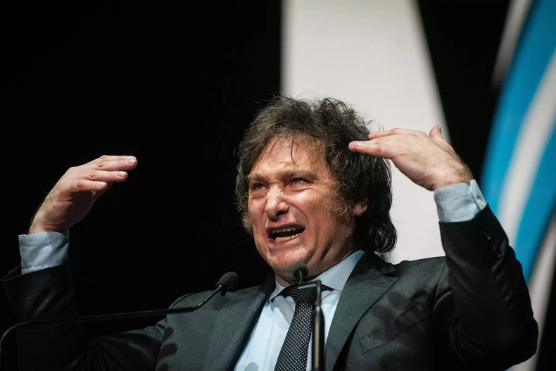 Javier Milei.&nbsp;