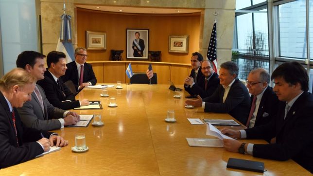 faurie se junto con embajador de eeuu para contener el conflicto del biodiesel