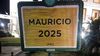 Publicidad callejera Mauricio Macri 2025.