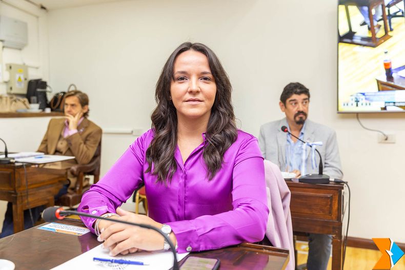 Mar&iacute;a Victoria Vuoto, un voto clave y esquivo para las ambiciones de Melella.