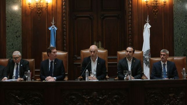 politica cero: vecinos y gestion, claves del discurso de apertura de larreta
