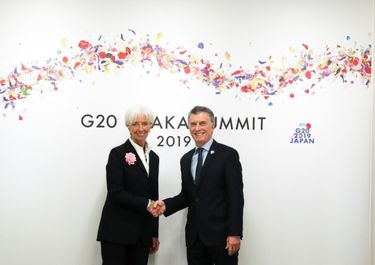 Lagarde se reunió con Macri y reiteró su apoyo al programa económico