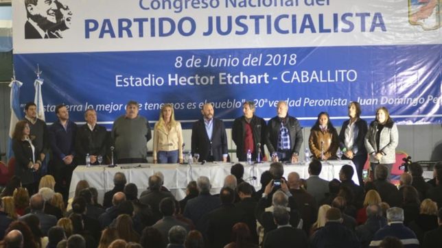 pese a todo, el pj no cierra grietas y exhibe su dispersion en un congreso debil
