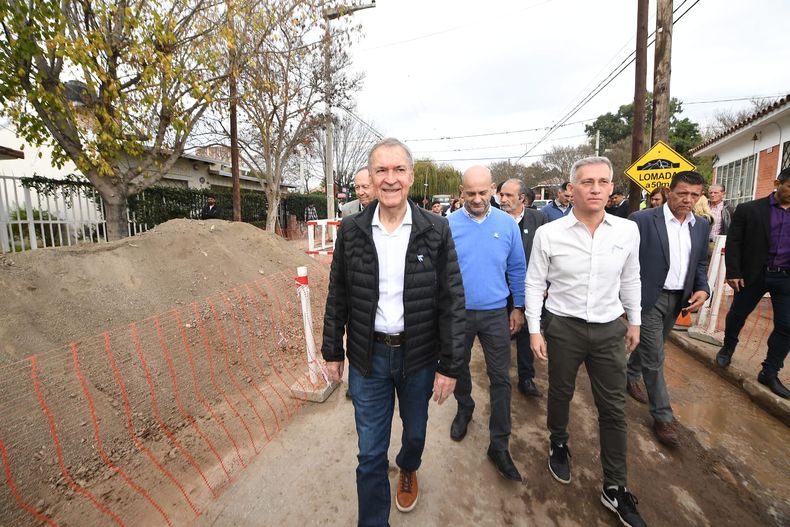 Esteban Avilés junto a Juan Schiaretti, en tiempos de sintonía con el cordobesismo