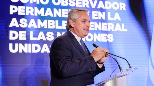 fernandez en nueva york: primera vez ante la onu y citas con macron y sanchez