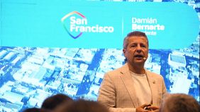 Damián Bernarte 2026: austeridad y déficit cero en San Francisco, pero con obras en marcha
