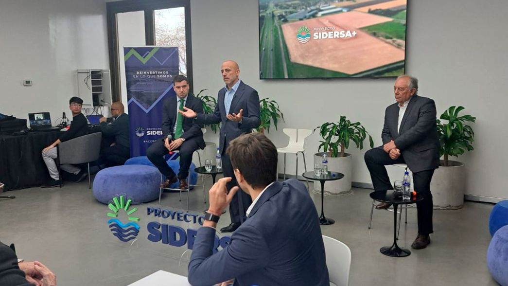 Hernán Spoto explica el proyecto Sidersa+