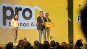 Macri escenario. Macri escenario.