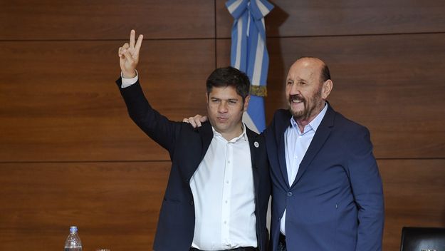 Axel Kicillof y Gildo Insfrán