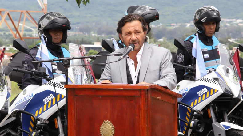 Gustavo Sáenz, gobernador de Salta.&nbsp;