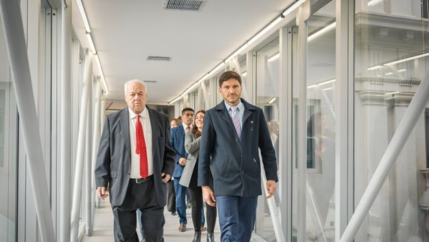 Santa Fe: Pullaro inauguró el edificio de Tribunales y habló de una nueva era judicial frente a Gutiérrez