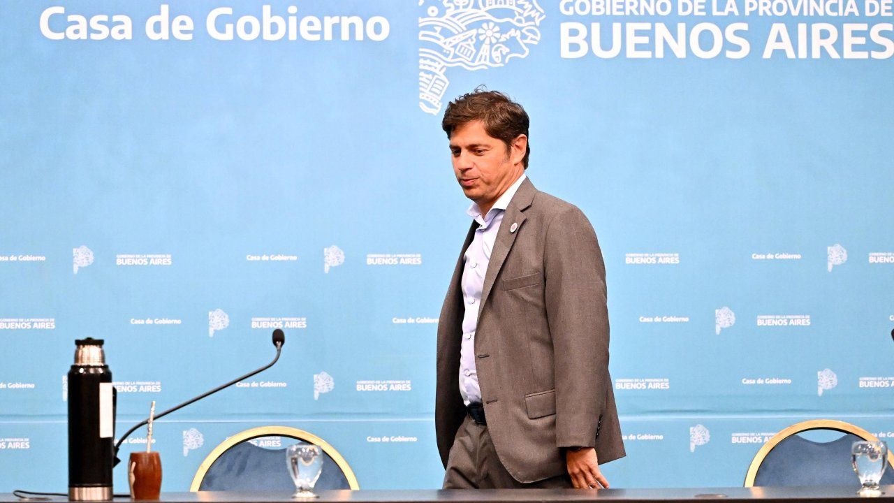 Axel Kicillof, gobernador de Buenos Aires.