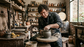 Javier Milei moldea su oposición (imagen generada con inteligencia artificial).