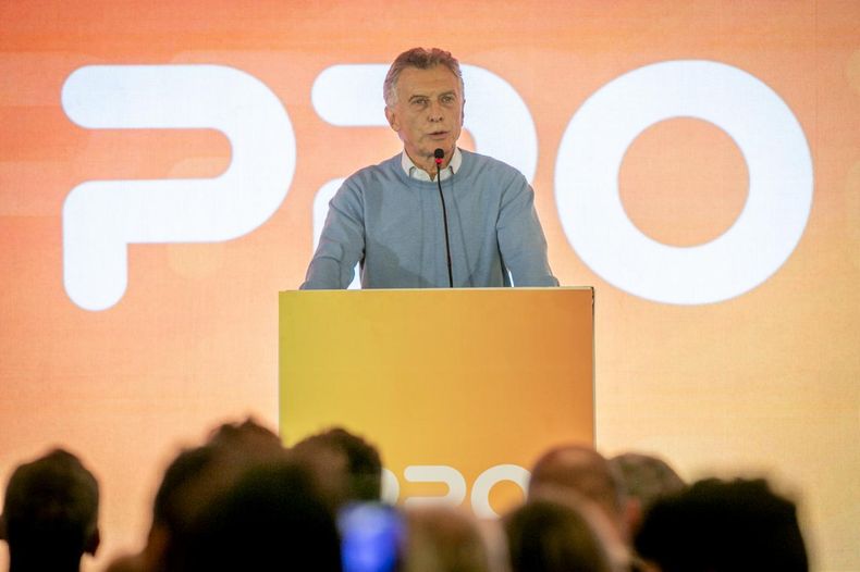 Mauricio Macri, en Mar del Plata.