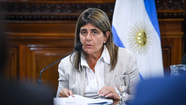 Mariana Juri, senadora de la UCR, cercana a Alfredo Cornejo. 