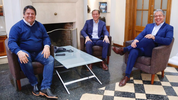 Mariano Gaido, Omar Gutiérrez y Rolando Figueroa. Parte del cambio de época en Neuquén.