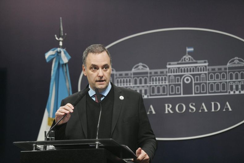 Manuel Adorni.&nbsp;