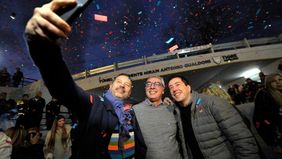 Tigre: junto a Nardini y Menéndez, Zamora inauguró obras y cruzó a Cambiemos