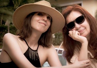 Cristina publicó la primera foto de Florencia desde su internación