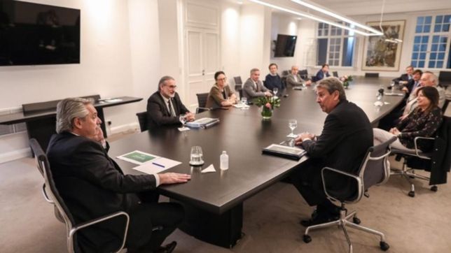 el circulo rojo se abraza al acuerdo como punto de partida del modelo f