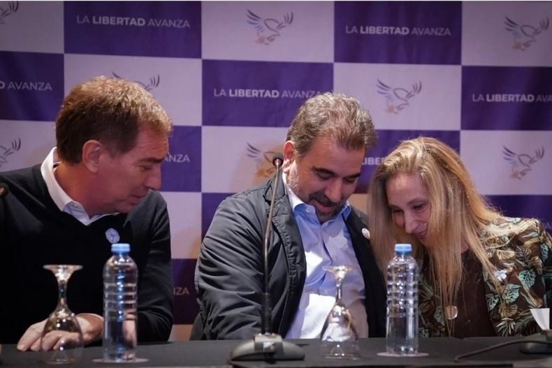 Santilli y Ritondo junto a Karina Milei