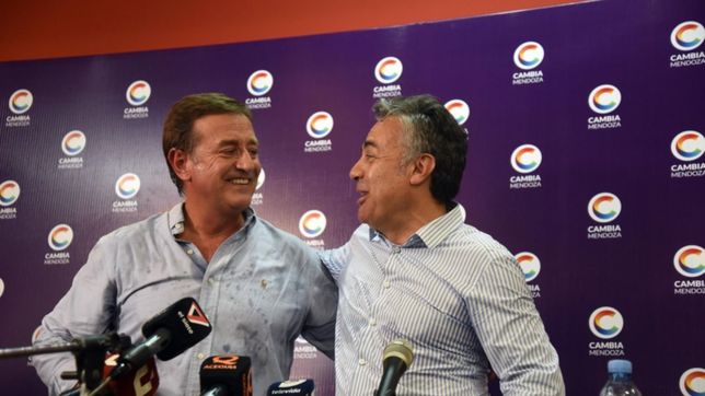 cornejo eligio a suarez como candidato y bajo al hombre de macri