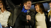 Javier Milei y Patricia Bullrich.