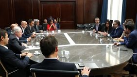 Kulfas con supermercadistas: inflación, Precios Cuidados y canasta navideña