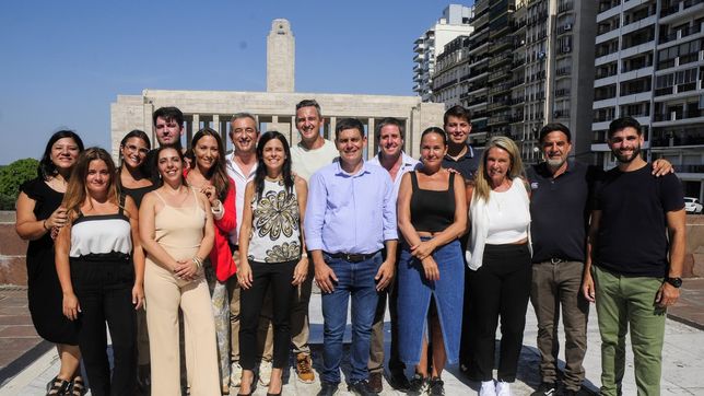 La lista de Unidos en Rosario, con Carolina Labayru a la cabeza. Javkin, Schmuck y Seisas, los referentes que acompañan.