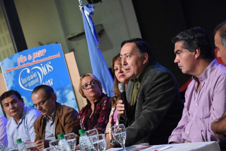 Otros tiempos: Jorge Ledesma, que bendecirá a Javier Milei, junto a Jorge Capitanich