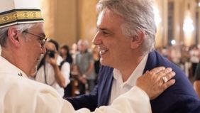 Ángel Rossi y Martín Llaryora.&nbsp;