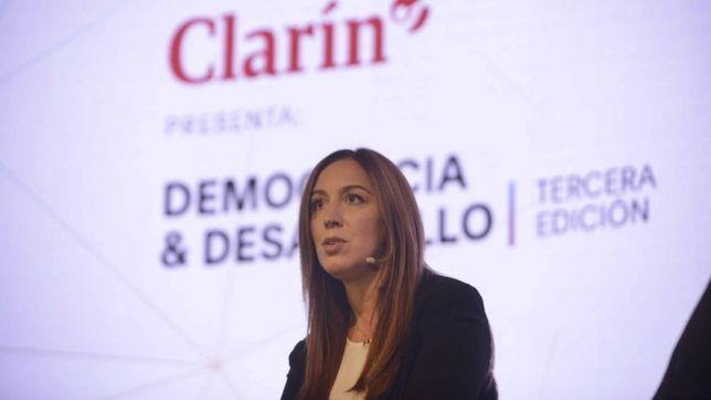 mientras macri llama al consenso, vidal pelea al kirchnerismo