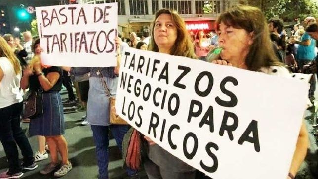 los usuarios convocan a otro ruidazo contra el tarifazo
