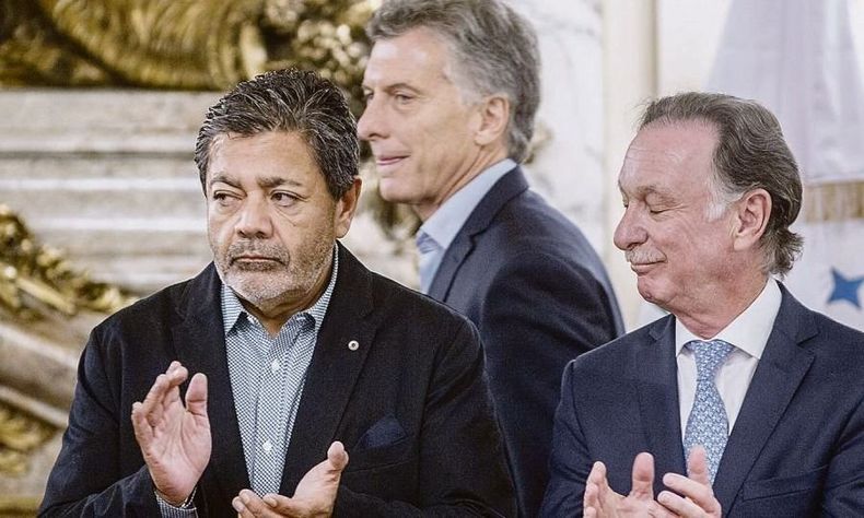 Macri Weiss Martínez UOCRA CAMARCO Macri Weiss Martínez UOCRA CAMARCO