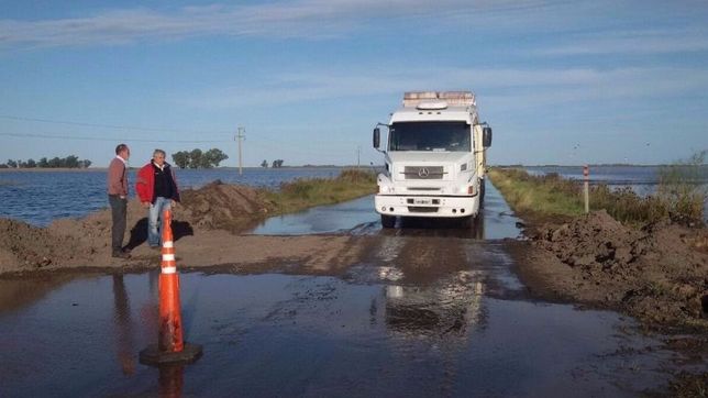 inundacion: intendente pro encabezara manifestacion en la ruta reclamando obras