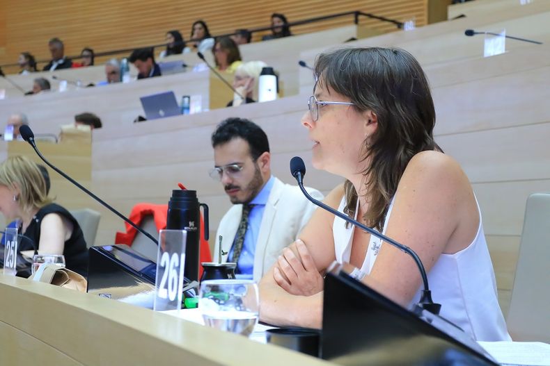 Brenda Austin, una de las principales promotoras de Ficha Limpia en Córdoba.