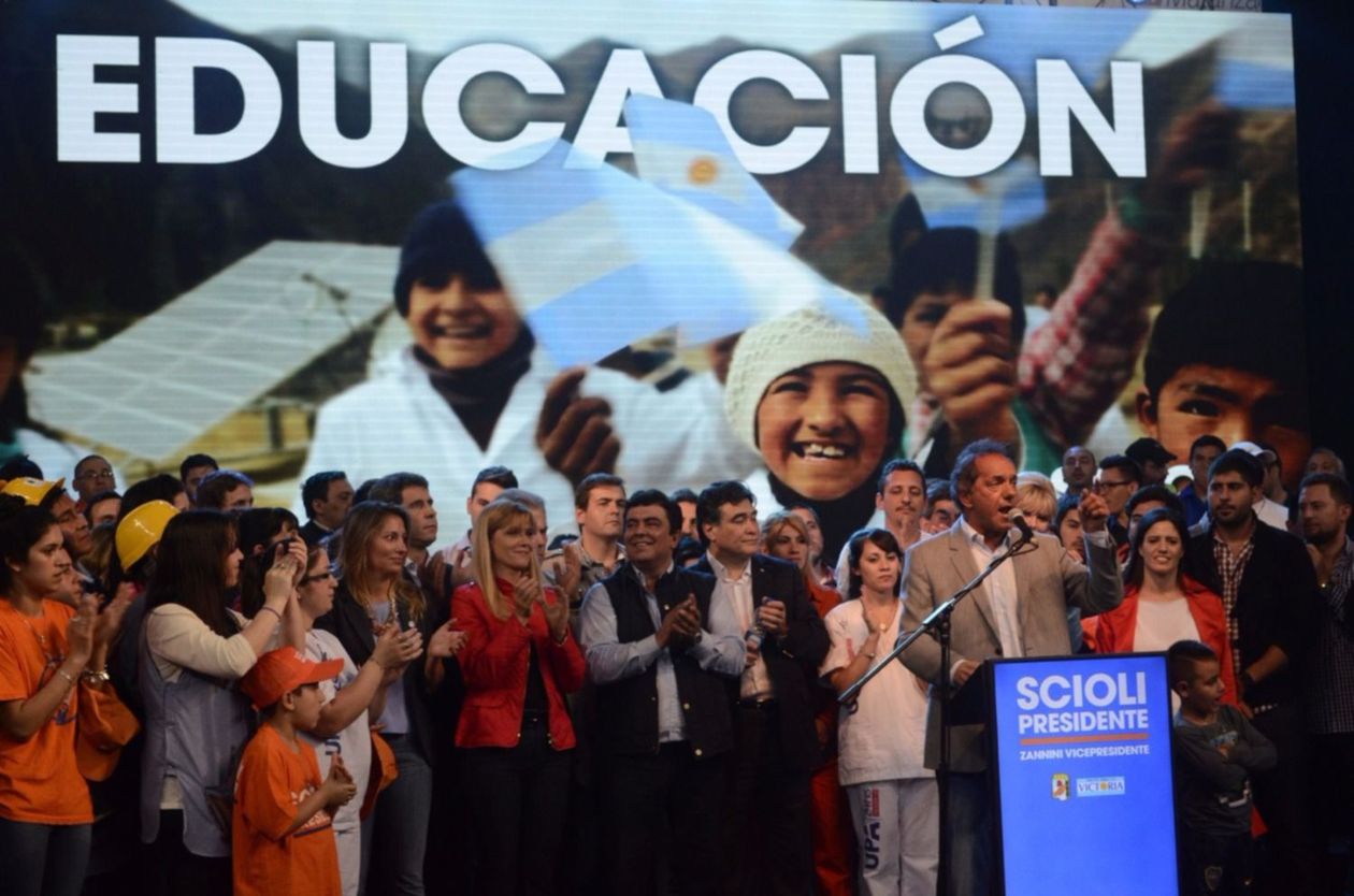 Scioli cierre de campaña