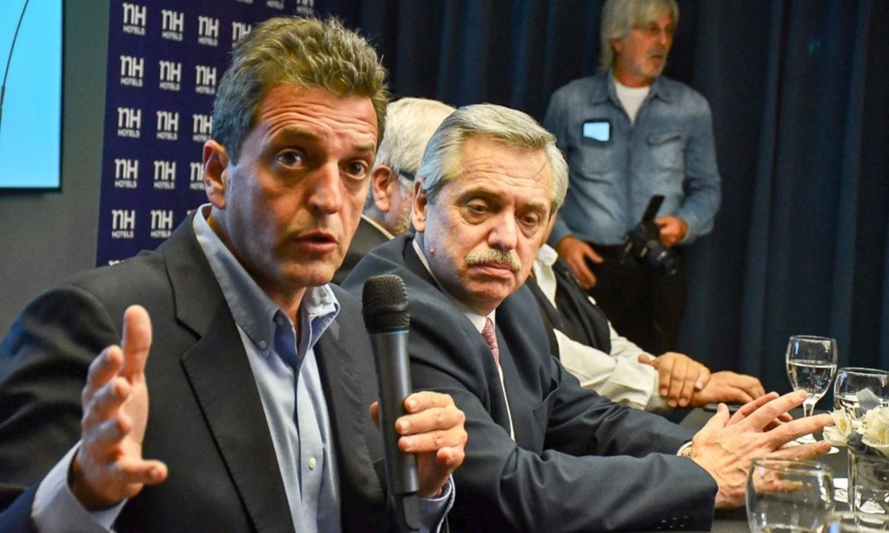 Sergio Massa y Alberto Fernández