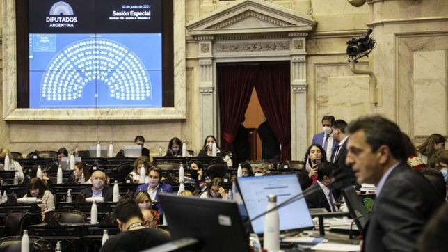 luz amarilla en el congreso para el semaforo sanitario de fernandez