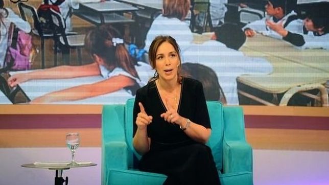 vidal respondio a la marcha docente con un road show de tv amistosa