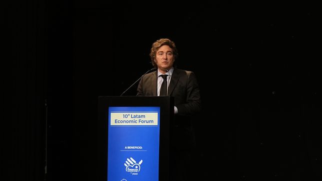 Javier Milei en el Latam Economic Forum
