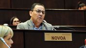 Novoa preside el bloque de Comunidad, el partido de Rolando Figueroa, y la comisión de Asuntos Constitucionales en la Legislatura de Neuquén.&nbsp;