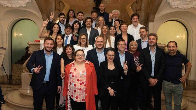 El bloque de Fuerza por Buenos Aires de la Legislatura porteña.&nbsp;