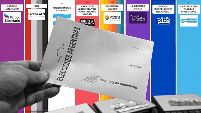 La boleta única para Chubut ya definió el orden de sus listas.&nbsp;