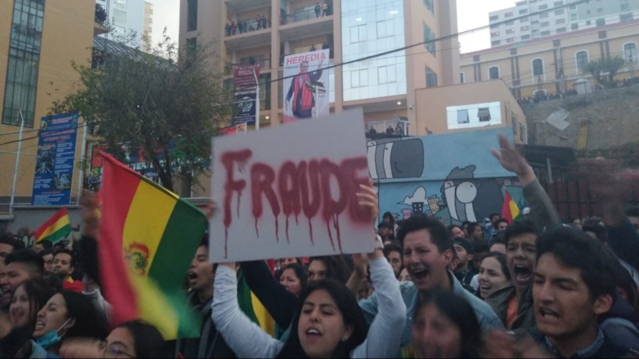 La Paz alterada: crónica multimedia de una jornada de máxima tensión